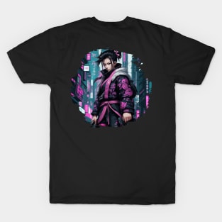 Futuristic Japanese Style Girl T-Shirt